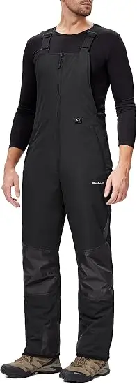 BenBoy Mens Snow Bibs Ski Pants Softshell Waterproof