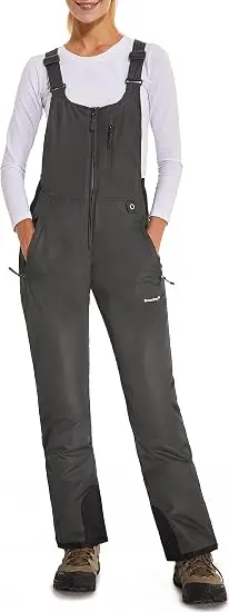 BenBoy Women's Snow Bibs Ski Waterproof Windproof Overalls